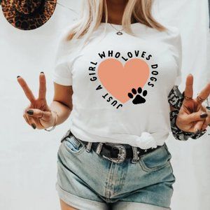 Just a girl who loves her dog